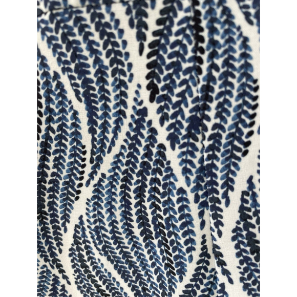 Krimson Klover Navy And White Printed Strappy Summer Mini Dress Size Medium - Picture 2 of 9